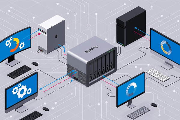 企业必看：群晖如何实现多台电脑自动集中备份不丢档